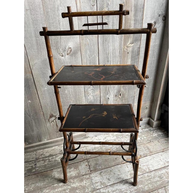 Napoleon III Bamboo Tea Table For Sale - Image 11 of 11