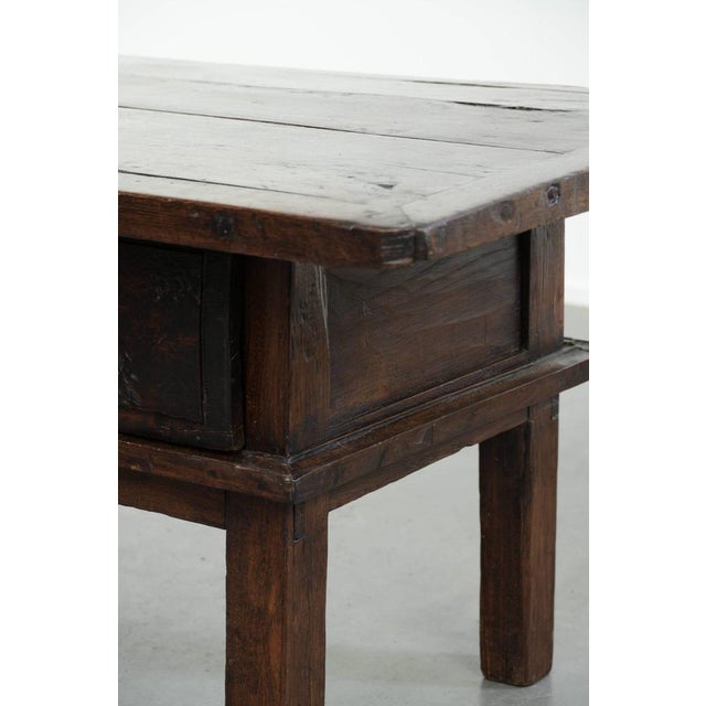 Antique Southern European Chestnut Coffee Table For Sale - Image 15 of 17