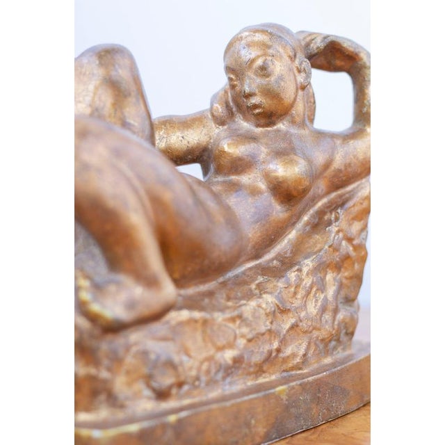 John Lundquist, Nude, Danae, 1920s, Plaster For Sale - Image 6 of 12