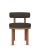 Moca Chair in Famiglia 52 Fabric and Smoked Oak by Studio Rig for Collector For Sale - Image 6 of 6