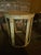 Wood Vintage Bamboo and Wicker Side Table/Plant Stand For Sale - Image 7 of 11