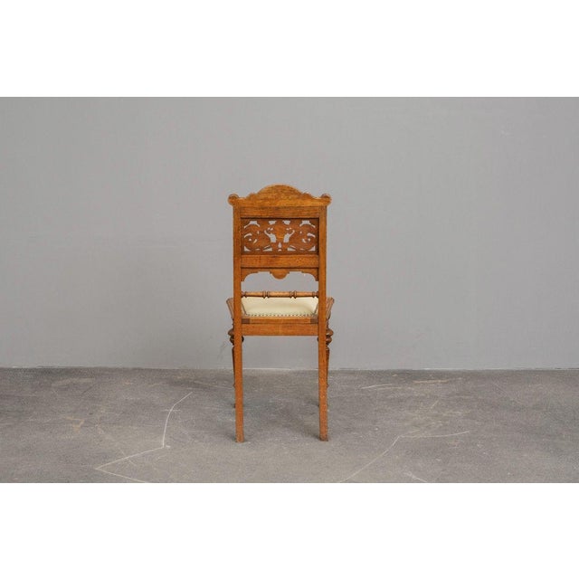 Textile Historicist Chairs, Late 19th Century, Set of 4 For Sale - Image 7 of 18