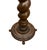 Early 20th Century Early 20th Century Barley Twist Pedestal / Plant Stand in Walnut For Sale - Image 5 of 5