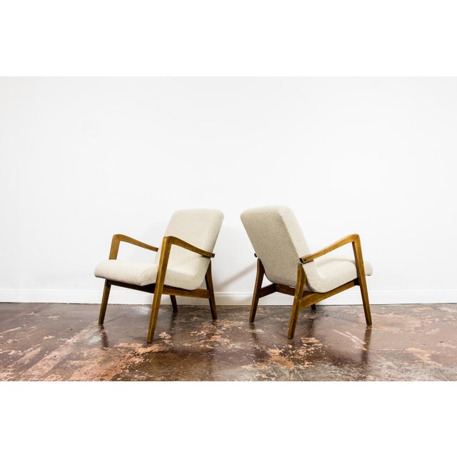 1960s Set of Mid-Century Modern Armchairs by BFM, Poland, 1960s For Sale - Image 5 of 18