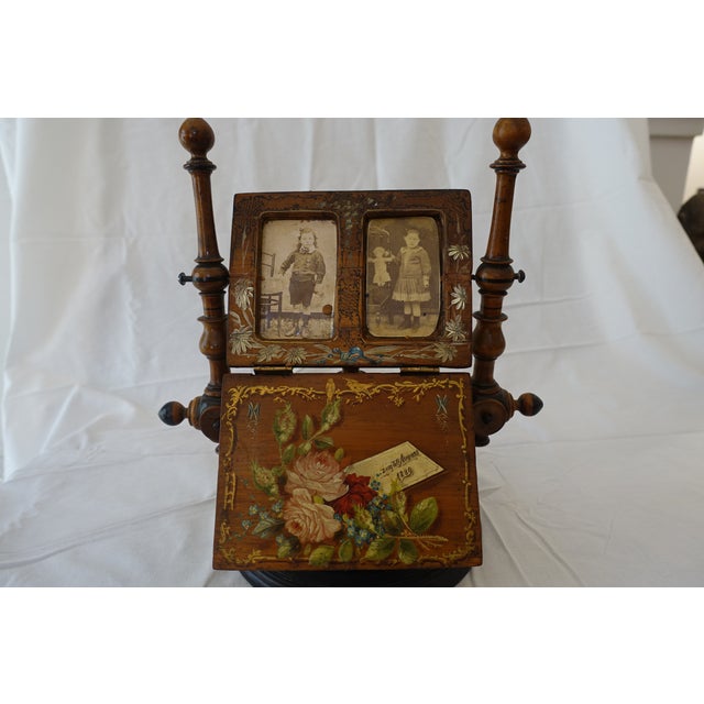 Antique Watch Holder, 1889 For Sale - Image 6 of 6