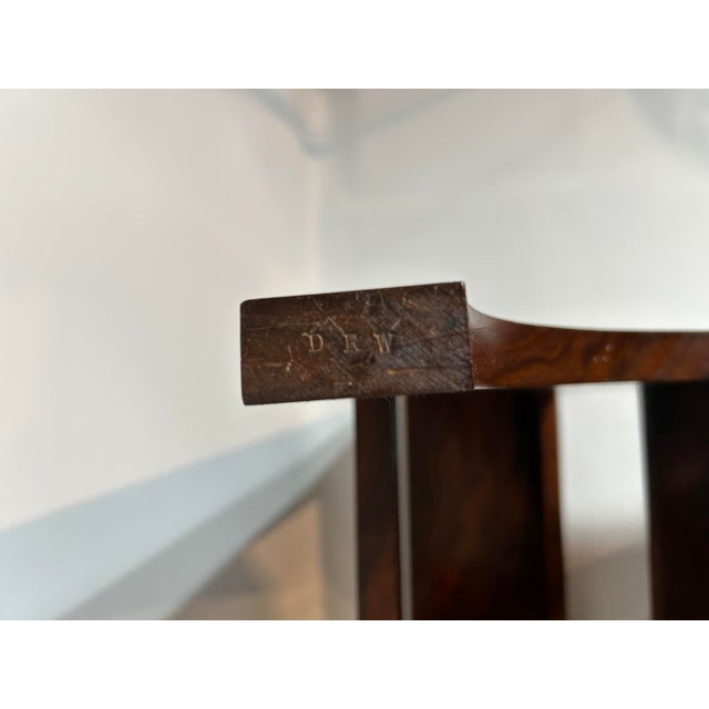 2010s DRW Shaker Style Black Walnut Step Stool - 1 Piece For Sale - Image 11 of 12