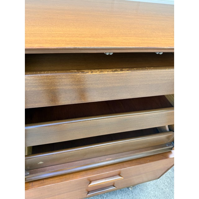 Mid Century Modern Gentleman’s Chest For Sale - Image 10 of 12