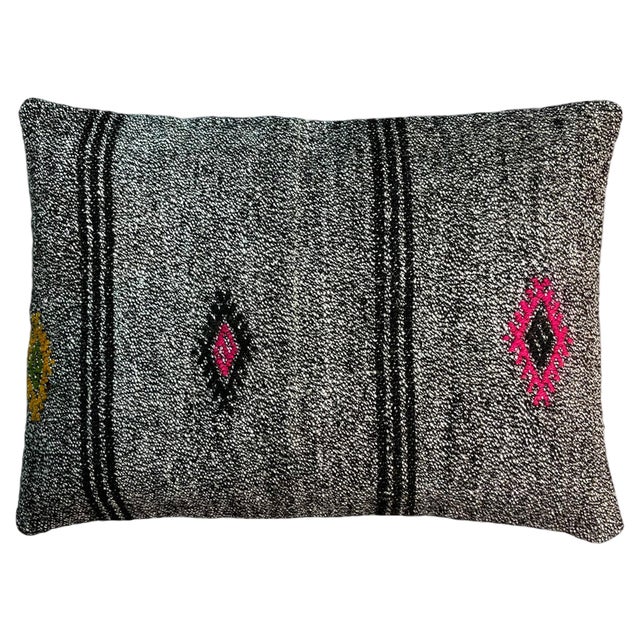Vintage Turkish Handmade Cushion Cover, 1970s For Sale