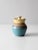 Turquoise Vintage Studio Pottery Jar For Sale - Image 8 of 13