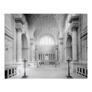Pennsylvania Station NY, Silver Gelatin Fibre Print, Oversized 1910 For Sale