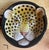 Mid 20th Century Mid-Century Hollywood Regency Italian Terracotta Leopard Plate Bowl For Sale - Image 5 of 6