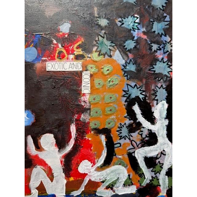 Picture Perfect Is an Original Collage by Susan Cohen and Is Part of a Diptych With "The Wild Side" For Sale - Image 4 of 10