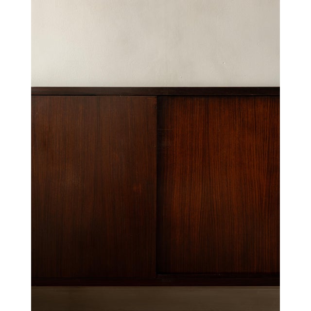 Rosewood Archimede Sideboard by Hirozi Fukuoh for Gavina, 1960s For Sale - Image 16 of 18