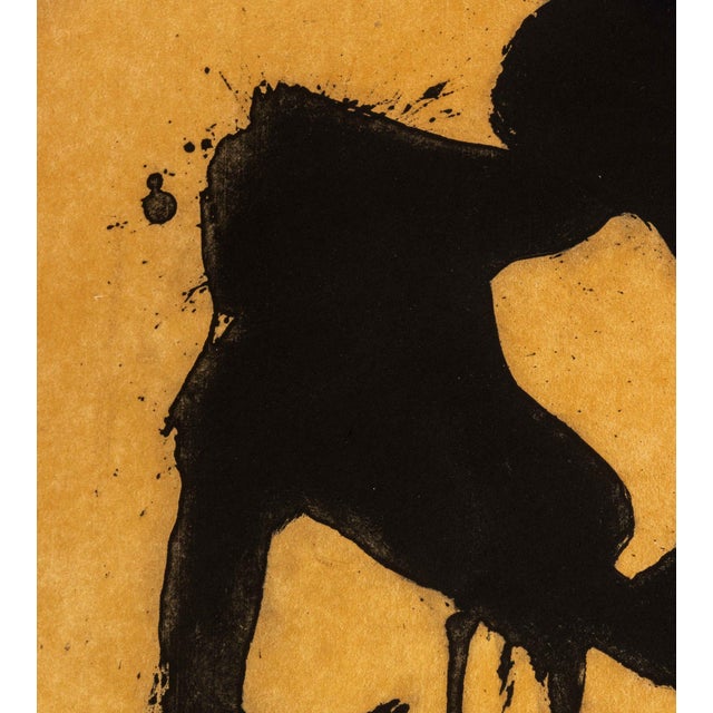 Robert Motherwell Robert Motherwell "At the Edge", 1984 For Sale - Image 4 of 11
