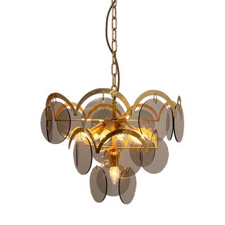 Vintage Chandelier by Gino Vistosi For Sale