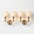 Mid-Century Modern Acrylic and Brass Double-Arm Wall Sconces, 1970s, Set of 2 For Sale - Image 3 of 11