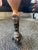 Early 20th Century Antique Barley Twist Leg, Quarter Sawn Oak Entry or Parlor Table For Sale - Image 5 of 12