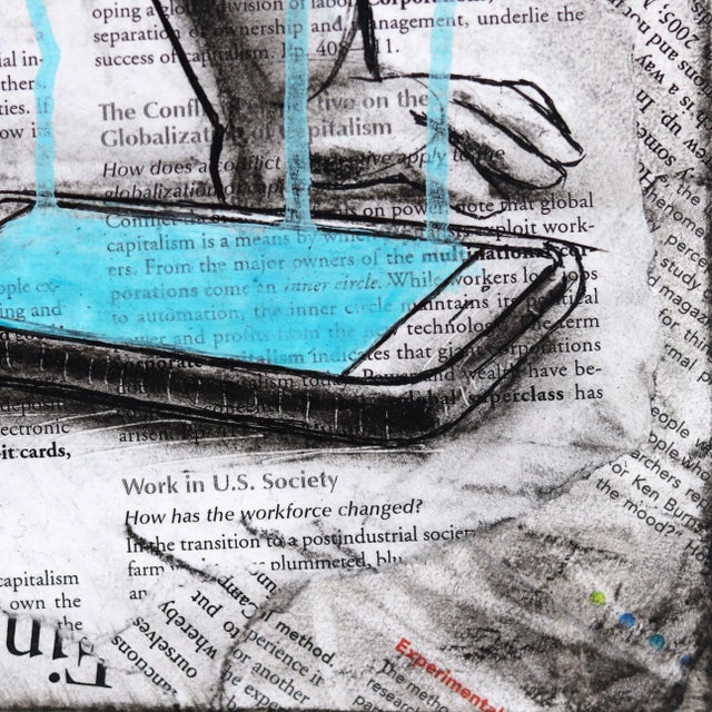 2020s "Knowing the Difference" Original Artwork by Robert Lebsack For Sale - Image 5 of 9