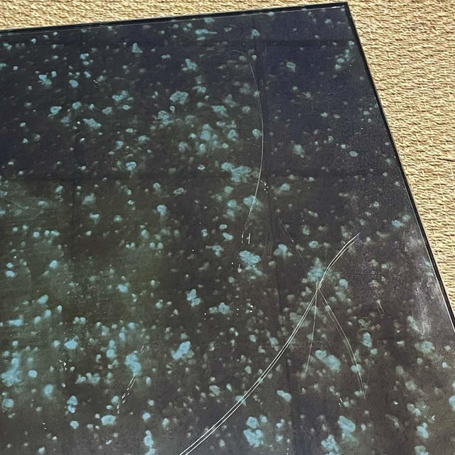 Black Square Coffee Table by Guy Lefevre for Maison Jansen, 1970s For Sale - Image 8 of 9