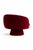 Contemporary Batik Burgundy Velvet Chair by Alexandre Ligios For Sale - Image 3 of 12