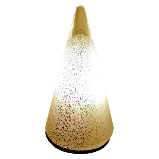Modern Murano "Cone" Table Lamp For Sale - Image 3 of 4