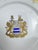 Mid 19th Century Sèvres Porcelain Château Des Compiegne 1848 Heraldic Armorial Cabinet Plate - Set of 4 For Sale In Dallas - Image 6 of 9
