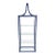 Palm Beach Regency Cobalt Blue Faux Bamboo Pagoda Etagere For Sale