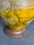 Mid Century 1960s Lava Glaze Yellow Table Lamps- A Pair For Sale In New York - Image 6 of 10