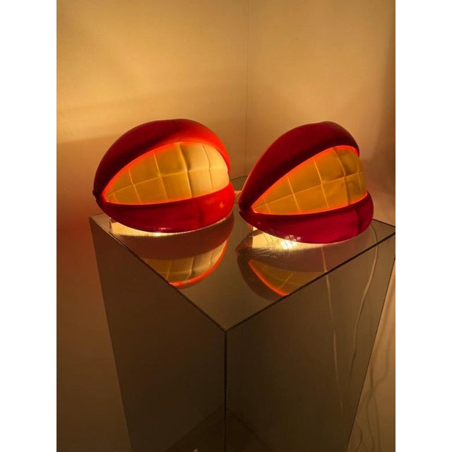Pop Art Flabb Lips Lamps from Ikea, Sweden, 2003, Set of 2 For Sale - Image 10 of 14