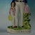 Green Victorian Staffordshire Pottery Begging Sailor Figure For Sale - Image 8 of 11