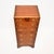 Metal Yew Wood Military Campaign Chest of Drawers, 1950 For Sale - Image 7 of 11