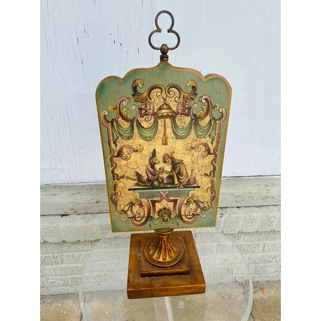Wood Decorative Table Top Panel For Sale - Image 7 of 8
