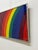 Mid-Century Modern Rare Otto Piene "Rainbow" Serigraph on Canvas, Signed For Sale - Image 3 of 13