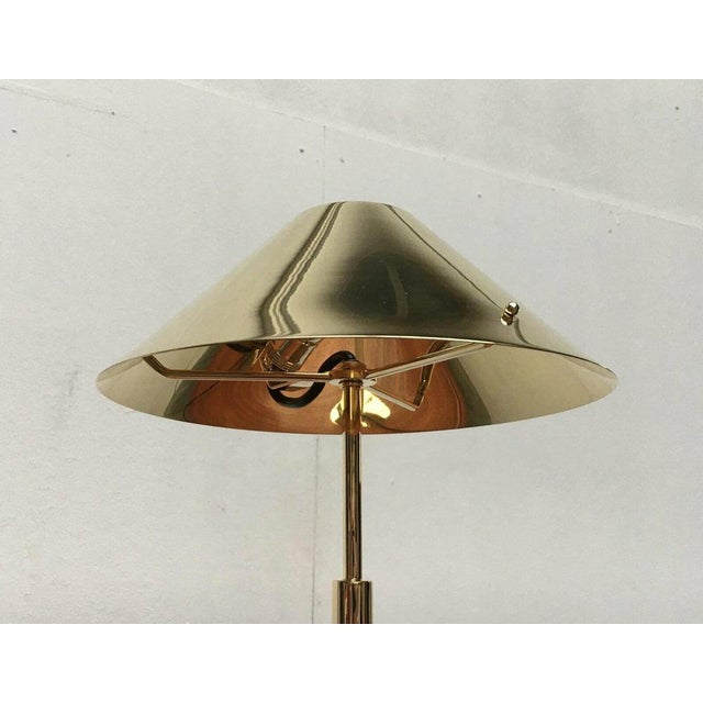Mid-Century Hollywood Regency Brass Table Lamp, 1960s, Set of 2 For Sale - Image 9 of 18