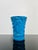 Art Deco Ingrid Model 371 Turquoise Glass Vase by Curt Schlevogt, Czechoslovakia, 1937 For Sale - Image 4 of 10