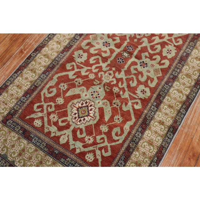 Early 20th Century Antique Caucasian Rustic Shirvan Rug For Sale - Image 5 of 6
