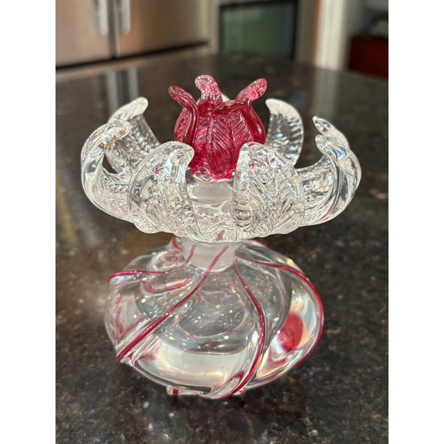1920's Pairpoint Gundersen Perfume Bottle For Sale - Image 10 of 11