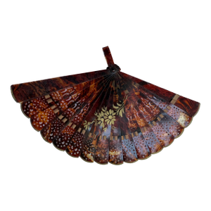 Vintage Petite Tortoise Shell Fan