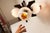 Murano 4-Light Chandelier in Teak from Mazzega, 1960 For Sale - Image 6 of 18
