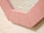 Textile Vintage Postmodern Octagonal Mirror With Pink Textile Frame For Sale - Image 7 of 8