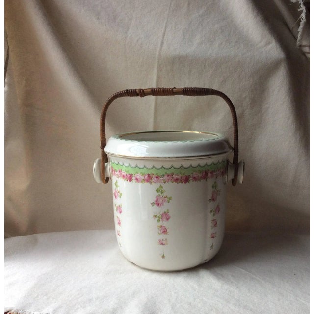 Royal Doulton Edwardian Rose Garland Jardinere / Ice Bucket For Sale - Image 13 of 13