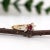 Metal Red Ruby Ring with Earth Mined Diamonds in Solid 14k Yellow Gold Oval For Sale - Image 7 of 7