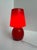 Mushroom Table Lamp in Red Murano Glass from La Luce Vetro Arte Muranese, Italy, 1970s For Sale - Image 13 of 15