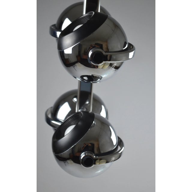 Gray Space Age Hanging Light by Terence Conran for Erco, 1970s For Sale - Image 8 of 11