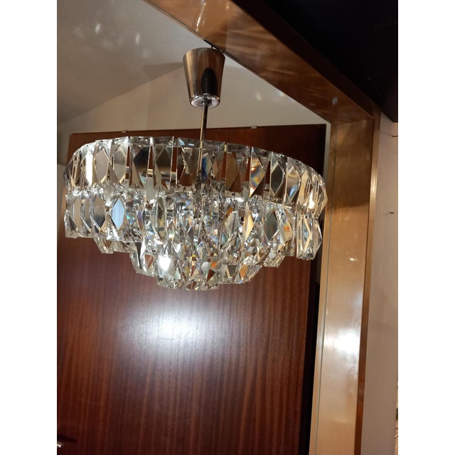 Crystal Pendant Light from Bakalowits & Söhne, 1950s For Sale - Image 9 of 10