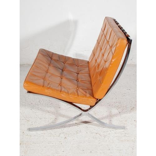 Vintage Barcelona Lounge Chairs by Mies Van Der Rohe for Knoll, 1970s, Set of 2 For Sale - Image 12 of 17