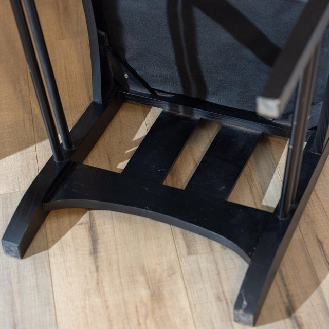Vintage Charles Rennie Mackintosh Style Ingram High Back Chair For Sale - Image 10 of 15