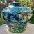 Rare Ming Dynasty Fahua Ware Globular Jar /Vase Vibrant Bird & Flower Motif For Sale - Image 4 of 18