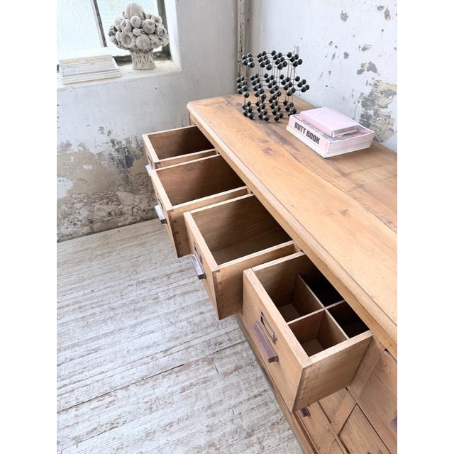 Oak Workshop Cabinet, 1950s For Sale - Image 9 of 18