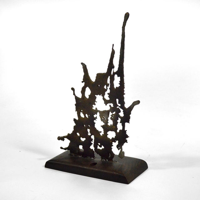 Mid 20th Century Abstract Spill-Cast Sculpture For Sale - Image 4 of 7